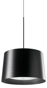 Twiggy Grande Lampada a Sospensione Nero 2m - Foscarini