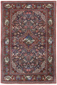 Kashan Tappeto persiano 220 x 140 (Iran) Annodato A Mano
