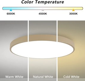 Brilagi-LED Lampada dimmerabile POOL SMART LED/128W/230V 100 cm beige Wi-Fi Tuya+telecomando