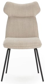 Set di 2 sedie da pranzo beige Dara - Marckeric