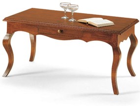 DOUGLAS - tavolino in legno massello cm 100 X 50 X 45