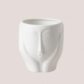 Vaso in Ceramica Liv Bianco - Sklum