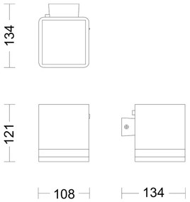 Philips - Applique a LED solare VIRONA LED/1,8W/3,7V 2700K IP44