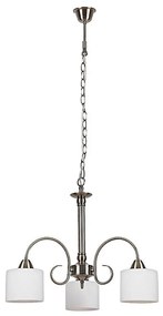 Rabalux 7275 - Lampadario EDITH 3xE27/60W/230V bronzo