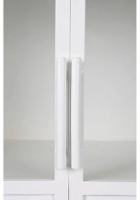 Vetrina metallica bianca 35x150 cm Miya - White Label