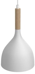 Lampadario a sospensione con filo NOAK WOOD 2xE27/60W/230V