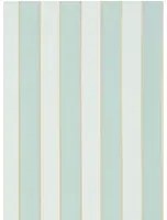 Osborne & Little Tapete Regency Stripe - Aqua/ Gold
