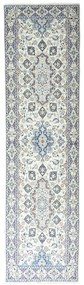 Nain Tappeto 400x110 Beige (Iran) Annodato A Mano