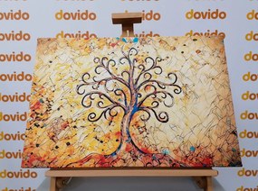 Quadro su tela – Simbolo dell'albero della vita