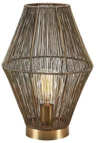 Markslöjd 108665 - Lampada da tavolo CASA 1xE27/40W/230V ottone