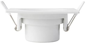 Set di 3 faretti da incasso bianchi con LED dimmerabile a 3 livelli - Miu