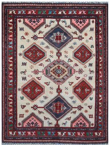 Kazak Tappeto orientale 150x200 (Pakistan) Annodato A Mano