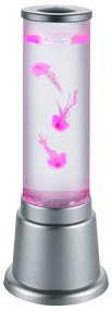 Lampada da tavolo a LED in argento (altezza 36 cm) Jelly - Trio