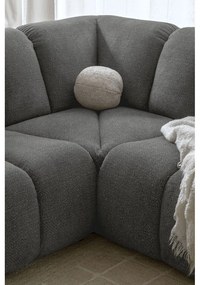 Divano angolare grigio (con penisola a sinistra/a U) Shell – Miuform