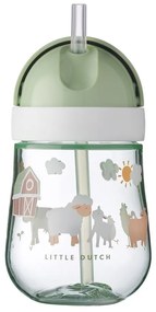 Tazza tritan baby in bianco e verde chiaro 300 ml Little farm - Mepal