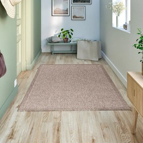 Tappeto Emma INSPIRE in polipropilene beige scuro L 290 x L 200 cm