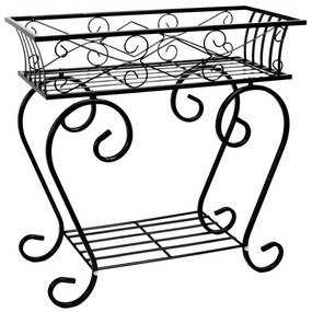 Supporto per fiori in acciaio (altezza totale 58 cm) – Garden Pleasure