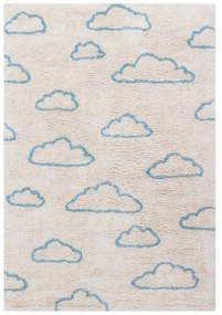 Tappeto Fantasia Cotton 3 bambino in cotone multicolore su fondo panna, L 150 x L 100 cm