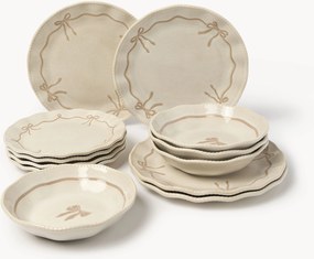 Servizio di piatti Loops, 4 persone, set da 12