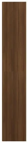 Libreria rovere marrone 36x30x171 cm in legno multistrato