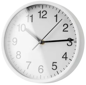 Orologio da parete Ø 20 cm 1xAA bianco/nero