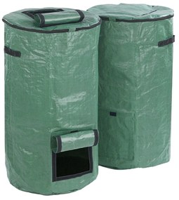 Composter verde in set da 2 125 l - Maximex