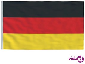 vidaXL Bandiera della Germania 90x150 cm