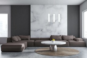 Lampadario a Sospensione in Acciaio 3xGU10 LUNA 3 da interno