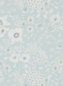 Florale Tapete Maelee von Sanderson - Mineral