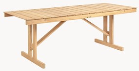 Tavolo da giardino pieghevole in legno di teak BM1771, 195 x 78 cm