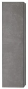 Colonna bagno sospesa L. 35 cm Master grigio effetto cemento reversibile