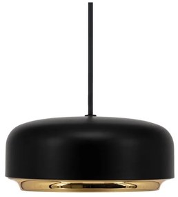 Apparecchio a sospensione LED nero con paralume in metallo ø 22 cm Hazel mini - UMAGE