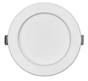 Faro da incasso 8W Foro Ø90 - 100mm Bianco da 680lm Rotondo Colore Bianco Caldo 3.000K