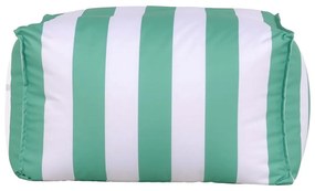 Pouf da giardino bianco e verde – Bonami Essentials