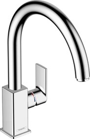 Miscelatore Monocomando Cucina 260 Con Bocca Orientabile Cromo Hansgrohe Vernis Shape M35