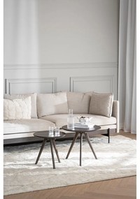 Tavolino rotondo con piano in rovere ø 50 cm Yumi - Rowico