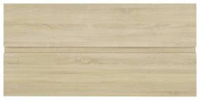 Mobile sottolavabo rovere sonoma 90x38,5x45 cm in truciolato