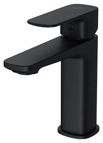 Cersanit S951-390 - Rubinetto del lavandino LARGA 16,3 cm nero