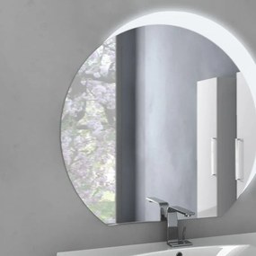 Specchio con illuminazione integrata bagno tondo Sting BADEN HAUS L 109 x H 100 x P 2 cm trasparente