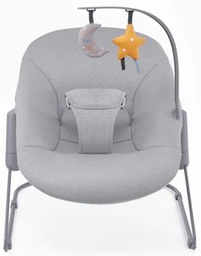 KINDERKRAFT - Lettino per bambini CALMEE grigio
