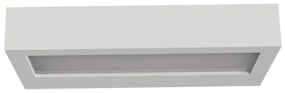 Applique in Gesso Pitturabile SLim 2 lampade G9 da parete