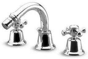 Gruppo Bidet 3 fori con bocca girevole Cromo Zucchetti Delfi Z46268.8008