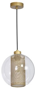Lampadario FUNA 1xE27/60W/230V oro
