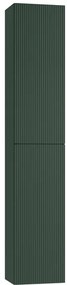 Colonna per mobile bagno Opera 2 ante P 27 x L 30 x H 160 cm laccato opaco verde foresta