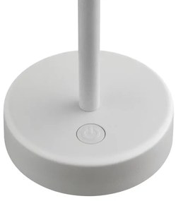 Nordlux - Lampada da tavolo ricaricabile dimmerabile ELLEN LED/2,8W/3,7V IP44 bi