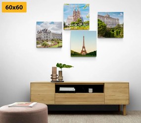 Set di quadri – Monumenti più straordinari del mondo