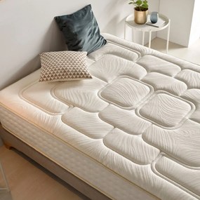 Materasso bifacciale/termoregolatore in schiuma media/extra dura 160x200 cm Regal Supreme - Moonia