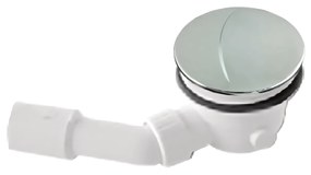 Piletta Sifonata Per Piatto Doccia Azzurra Ceramica "Rapid"