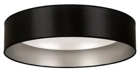 Duolla - Plafoniera LED ROLLER LED/24W/230V diametro 45 cm nero/argento