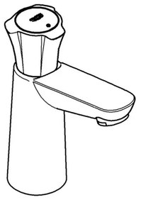 GROHE 20186001 - COSTA L DN 15 Valvola da incasso, cromo lucido